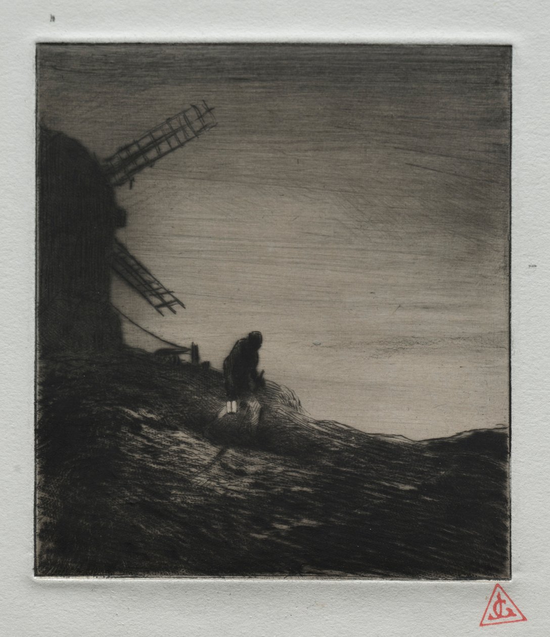 A malom, 1848. alkotó: Charles Emile Jacque