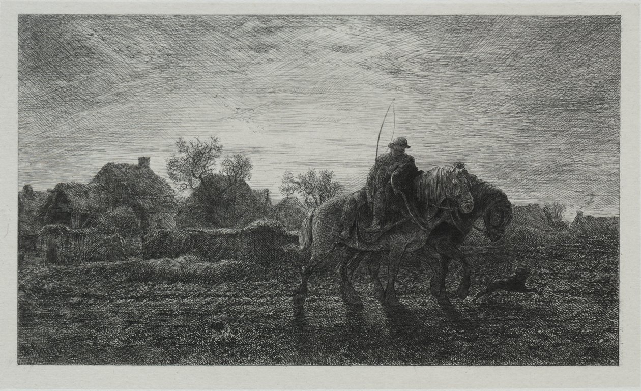 A reggel alkotó: Charles Emile Jacque