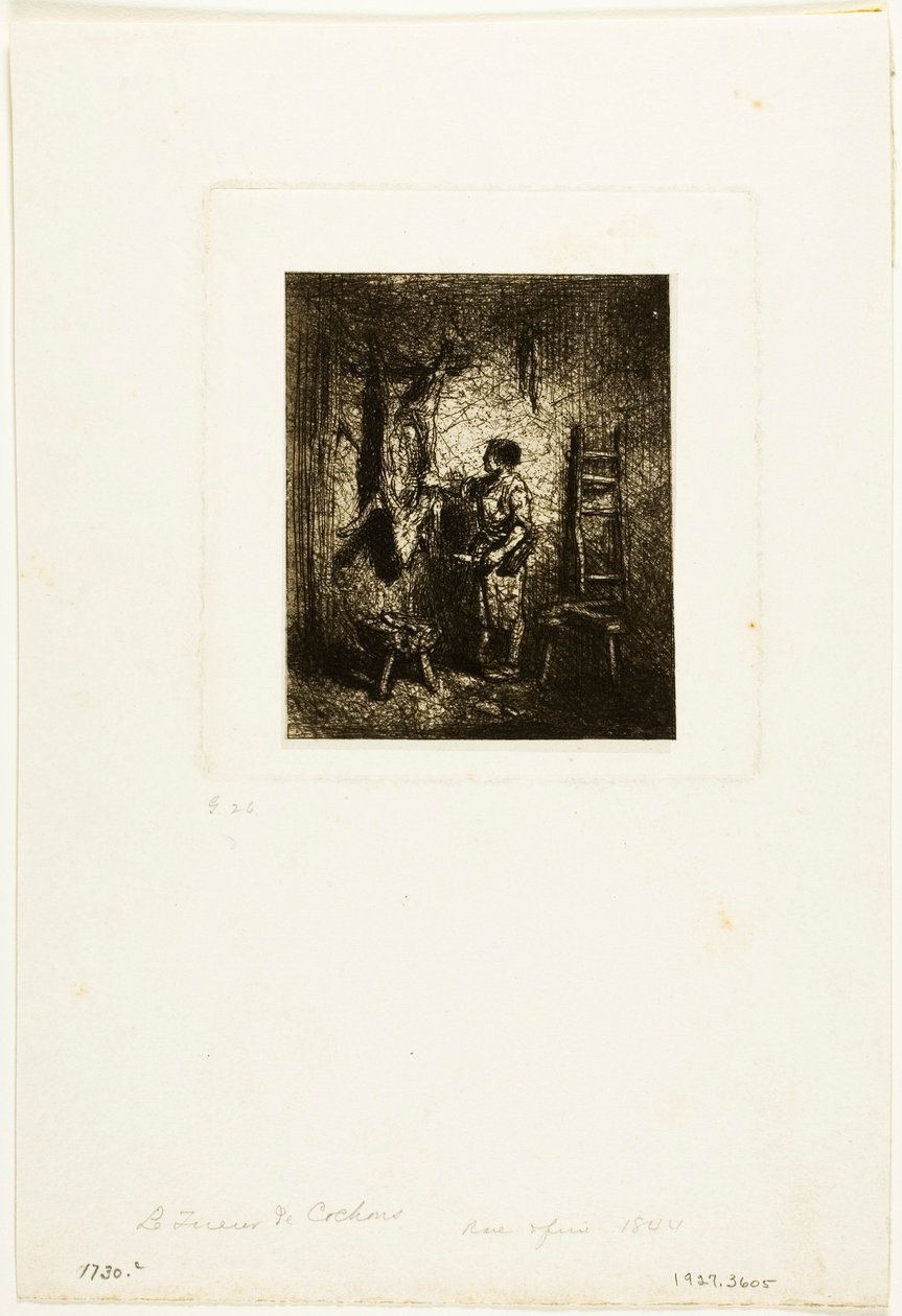 A Disznómészáros alkotó: Charles Emile Jacque