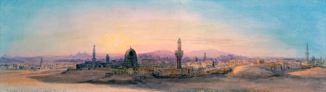 Kairó, 1863 alkotó: Charles Émile de Tournemine