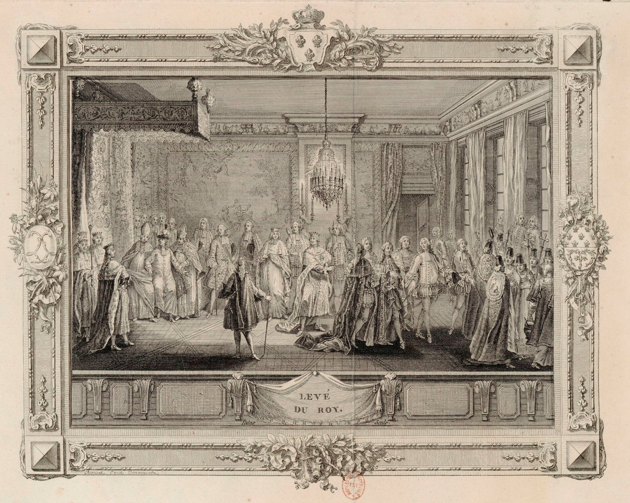 Levé du Roy XVI. Lajos király gátja, 1774-1775. alkotó: Charles Emmanuel Patas