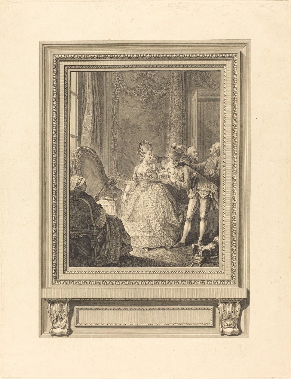 A nap alkotó: Charles Emmanuel Patas after Charles Eisen