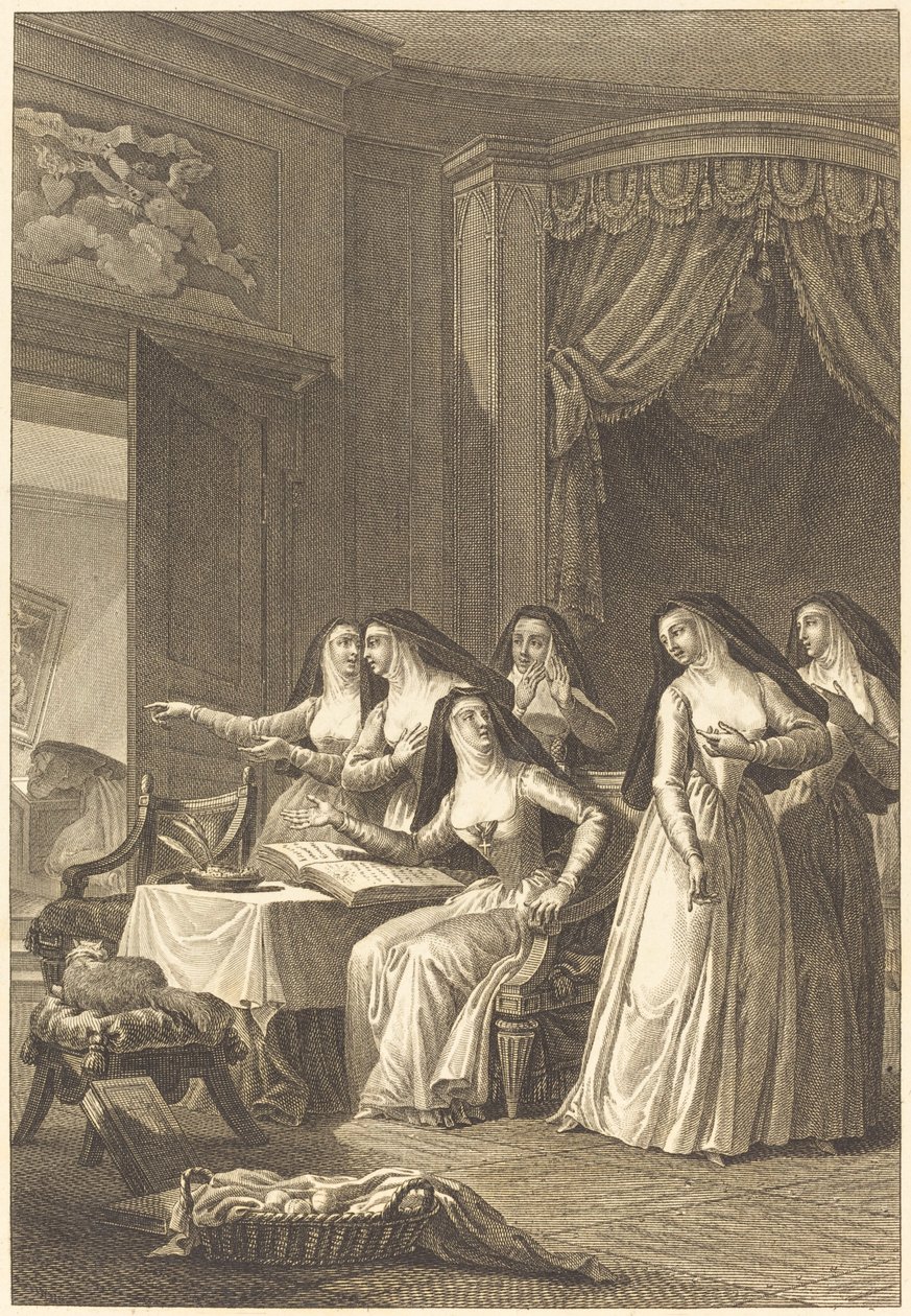 Jane nővér alkotó: Charles Emmanuel Patas after Charles Monnet