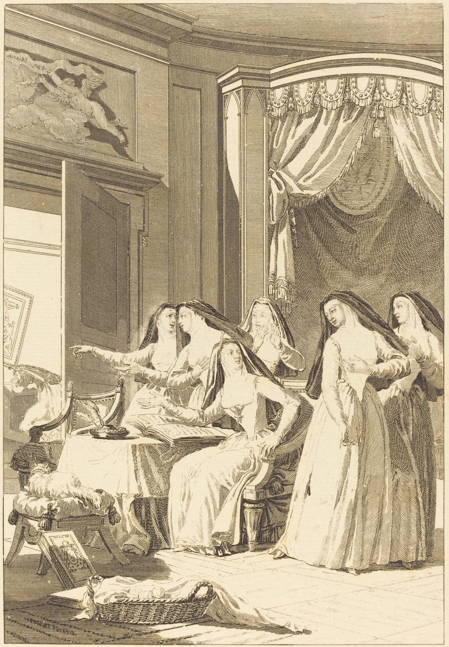 Jane nővér alkotó: Charles Emmanuel Patas after Charles Monnet