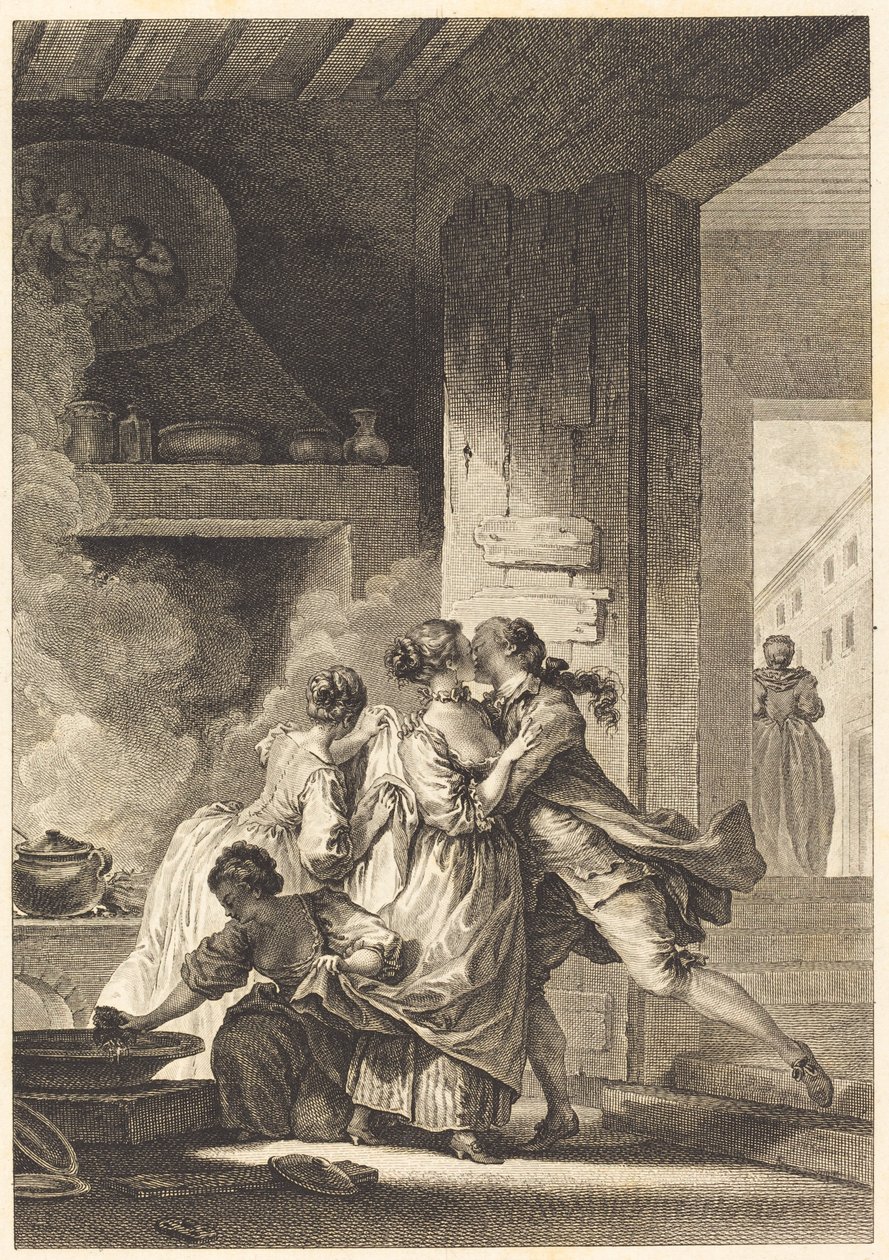 Soha nem gondolunk mindenre alkotó: Charles Emmanuel Patas after Jean Honoré Fragonard