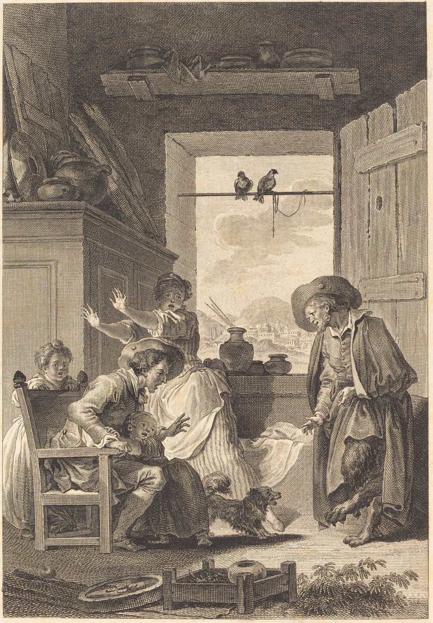 Belphegor alkotó: Charles Emmanuel Patas and Antoine Jean Duclos after Jean Honoré Fragonard
