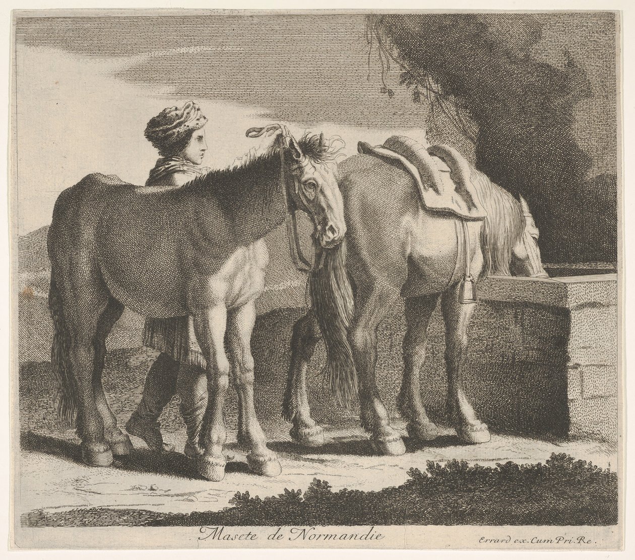 Normandiai asztalok. alkotó: Charles Errard le fils