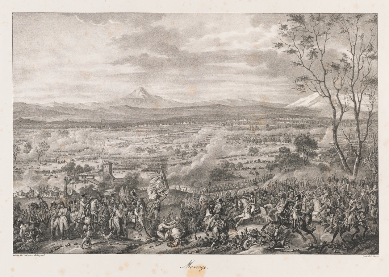 Maringo, 19. század eleje (litho) alkotó: Charles Etienne Pierre Motte