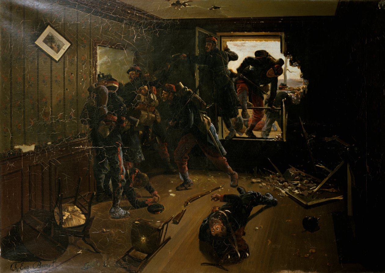 „Bry-sur-Marne”, 19. század vége, 20. század eleje alkotó: Charles Eugene Bunuel