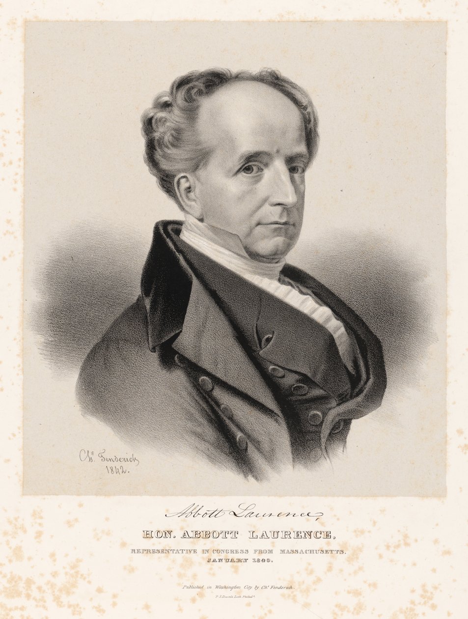 Abbott Lawrence alkotó: Charles Fenderich