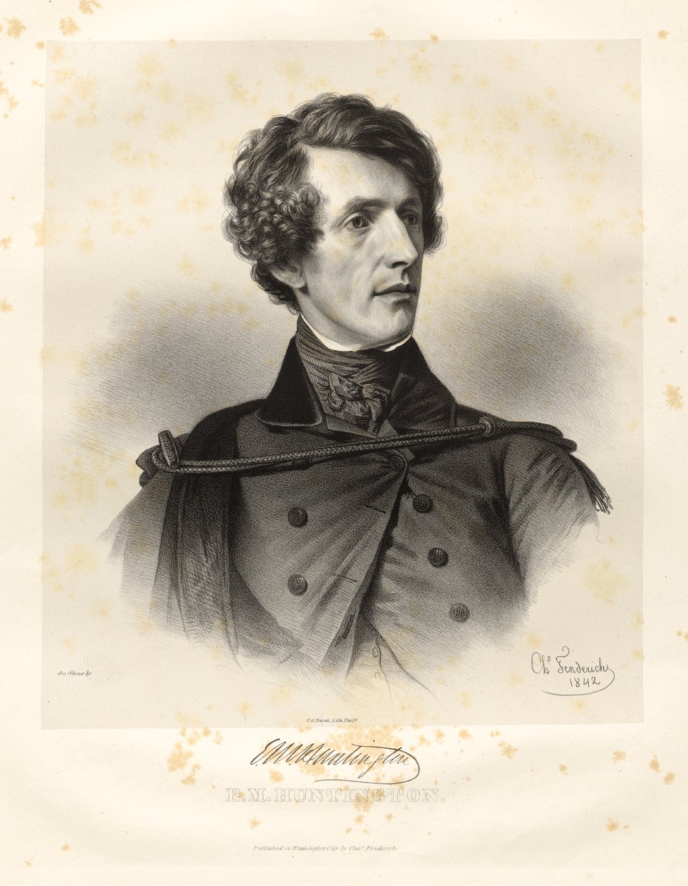 Elisha Mills Huntington alkotó: Charles Fenderich