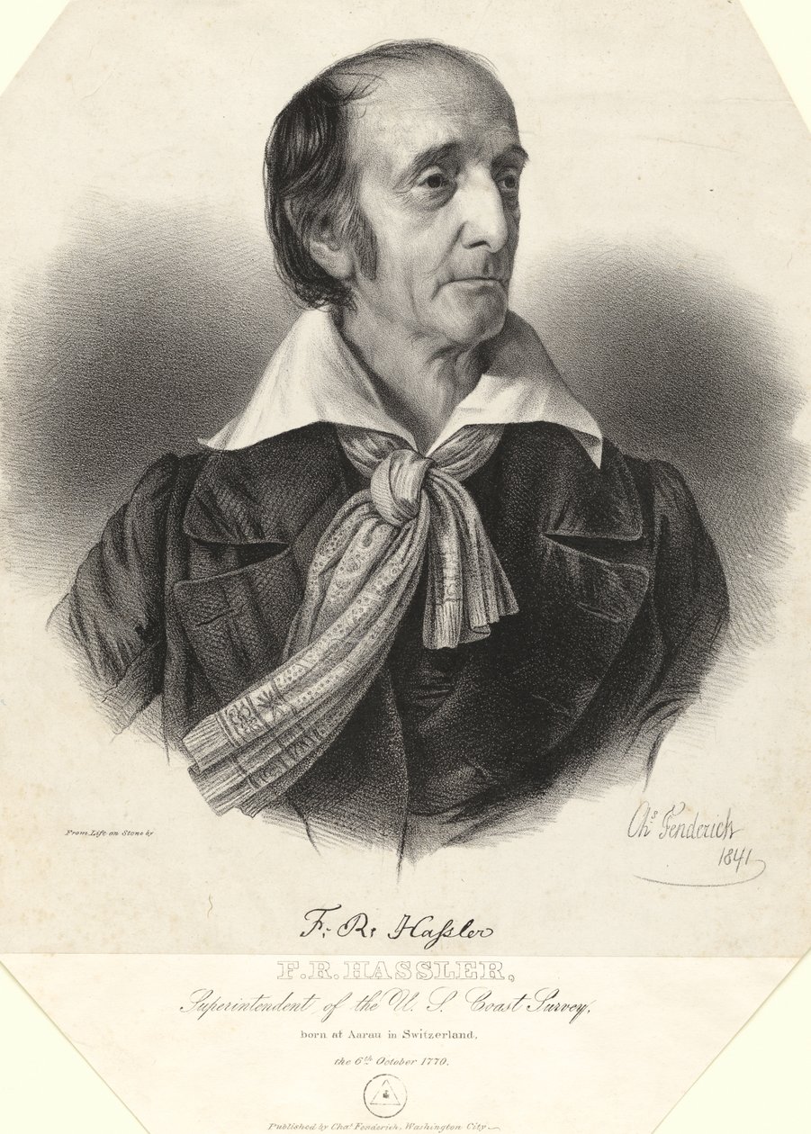 Ferdinand Rudolph Hassler alkotó: Charles Fenderich