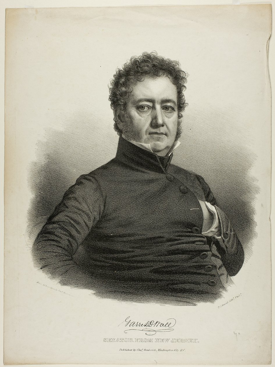Garrett D. Wall, New Jersey szenátora alkotó: Charles Fenderich