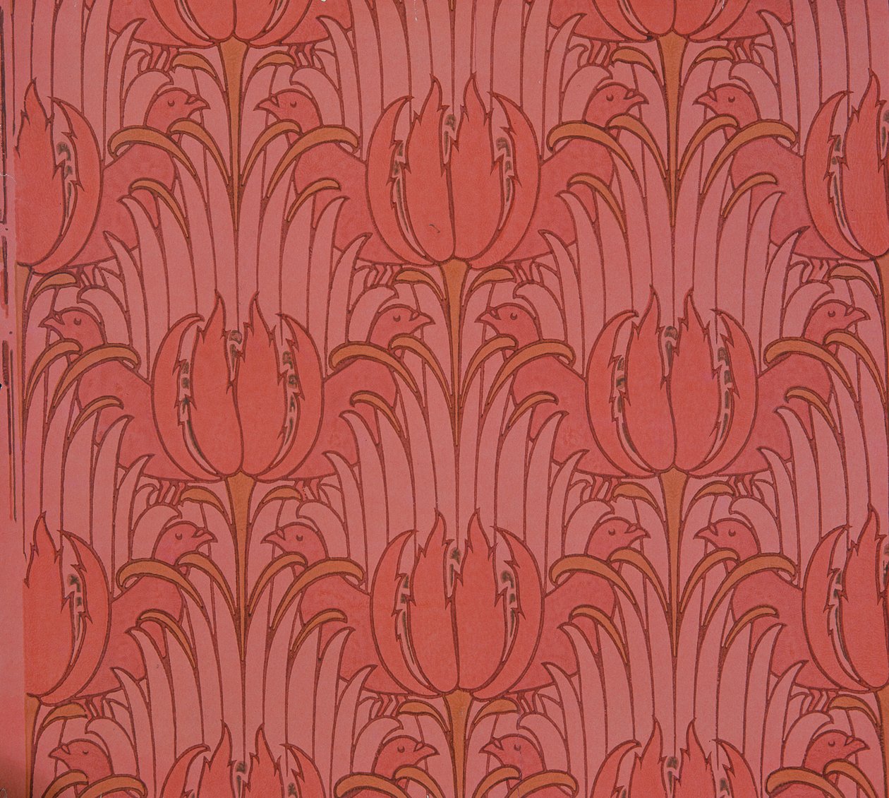 Tapéta által tervezett Voysey, Victorian alkotó: Charles Francis Annesley Voysey
