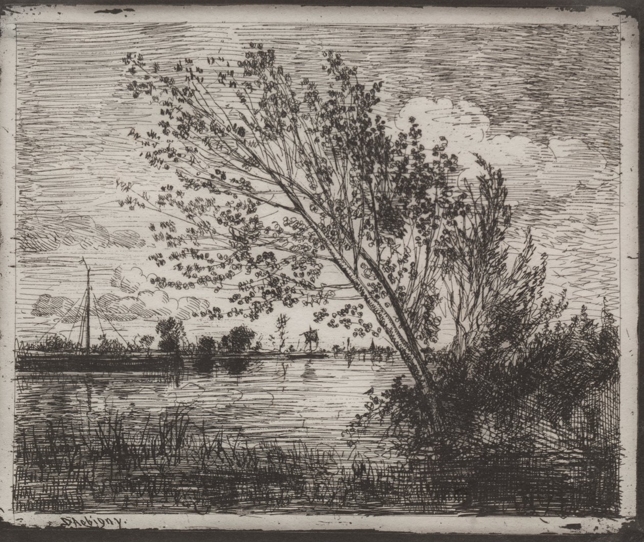 Égerfürt alkotó: Charles Francois Daubigny