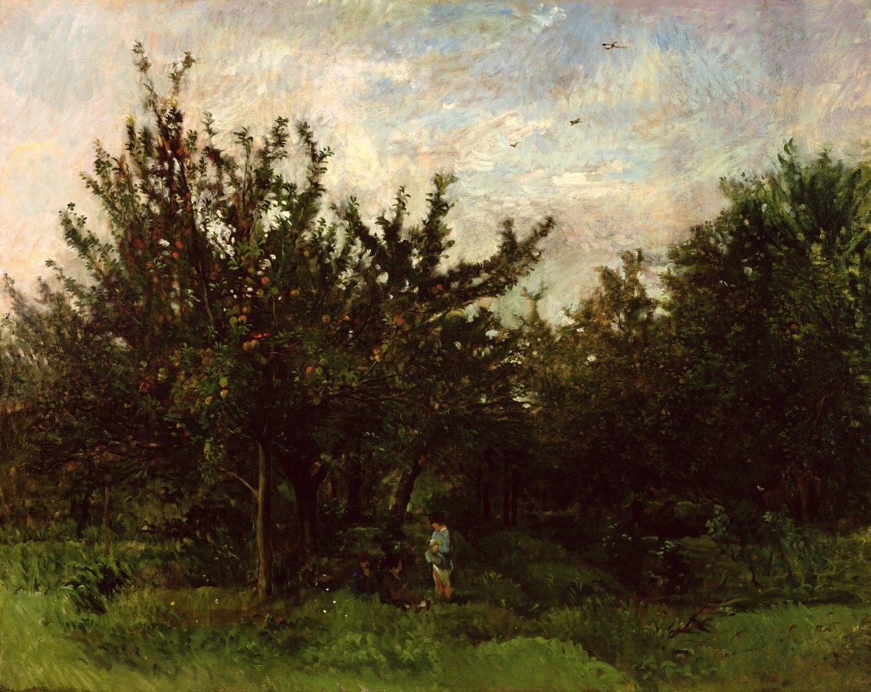 Egy almáskert alkotó: Charles Francois Daubigny