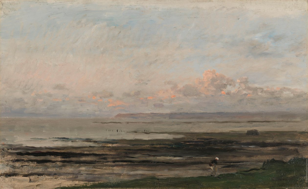 Strand az Ebb Tide-nál Egy strand az Ebb Tide-nál alkotó: Charles Francois Daubigny
