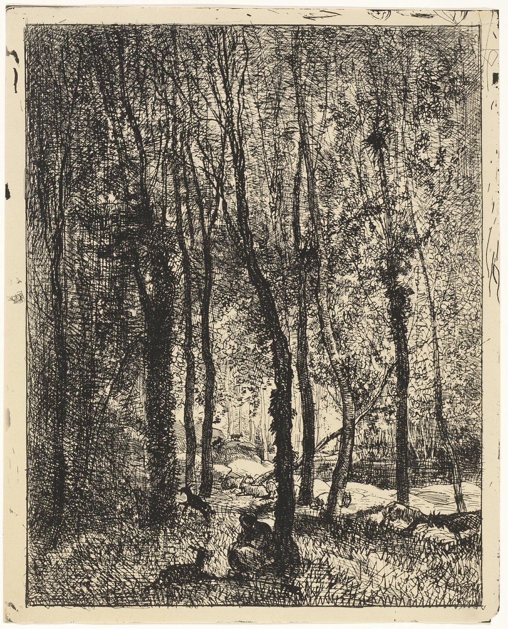 Kecskepásztor alkotó: Charles Francois Daubigny