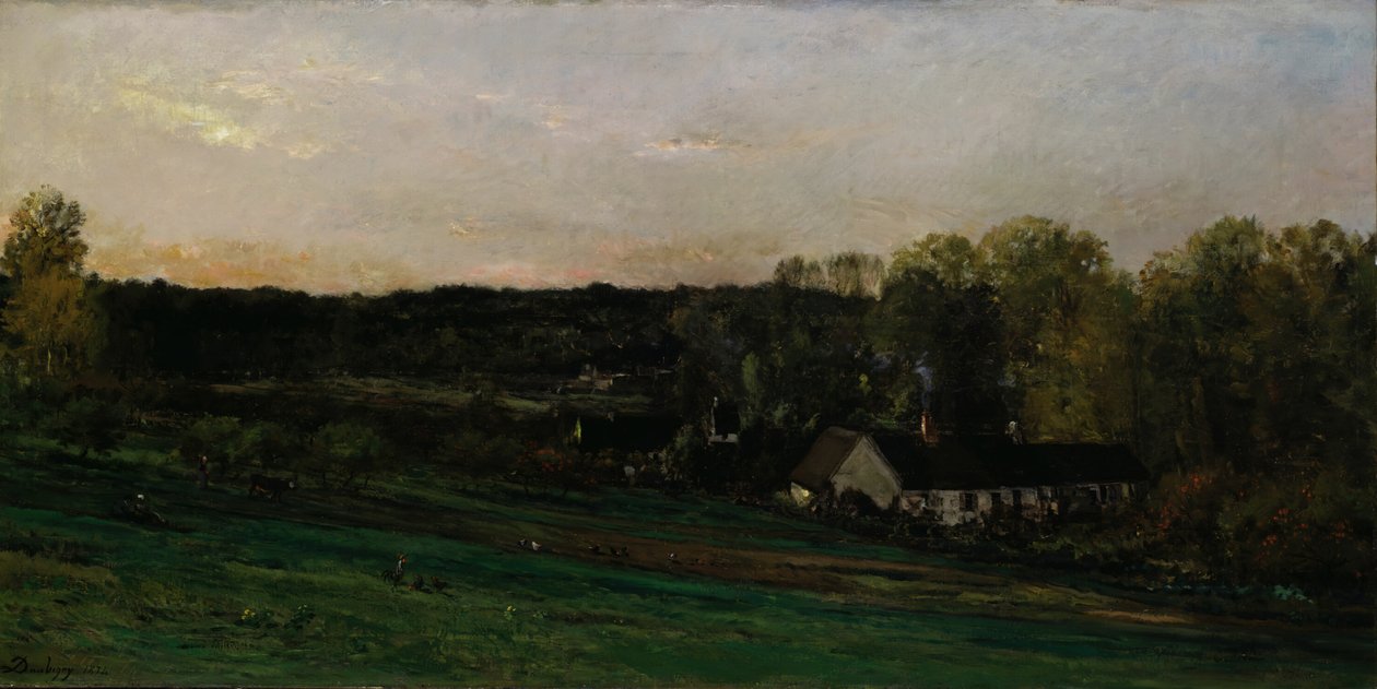 Bazot anya háza, 1874. alkotó: Charles Francois Daubigny