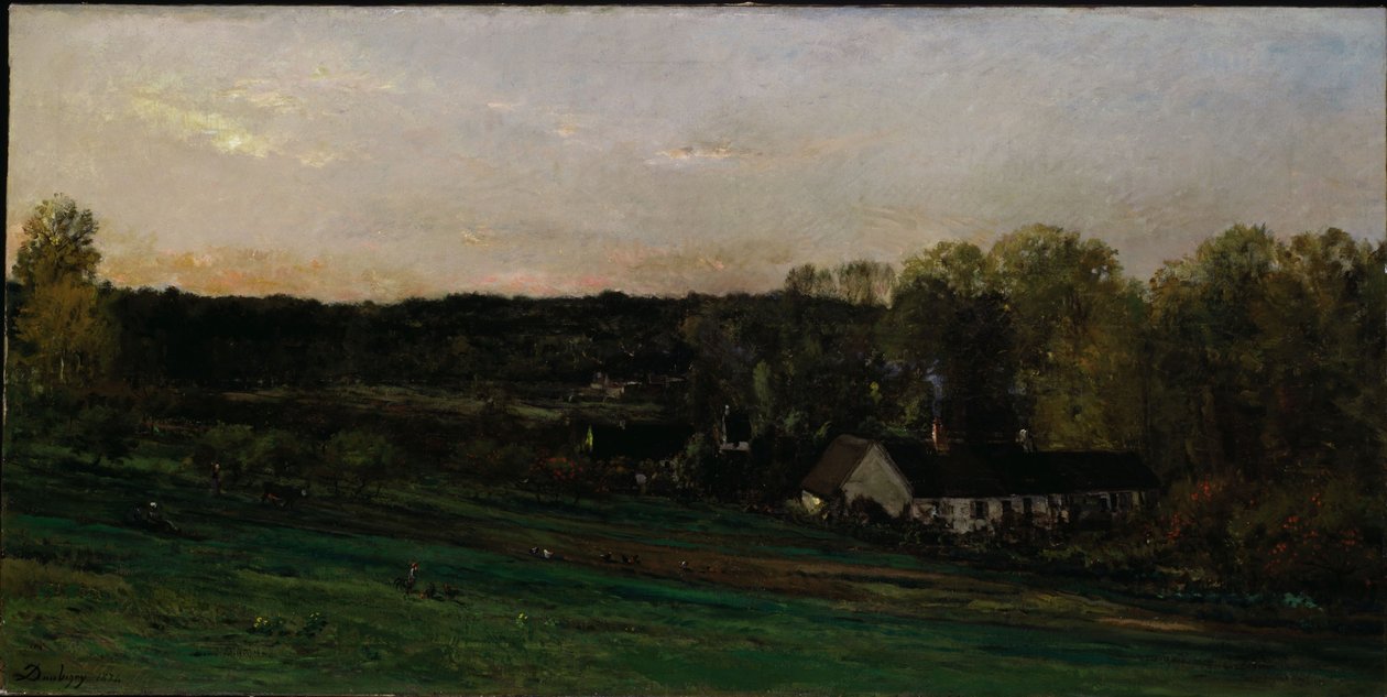 Bazot anya háza, 1874 alkotó: Charles Francois Daubigny