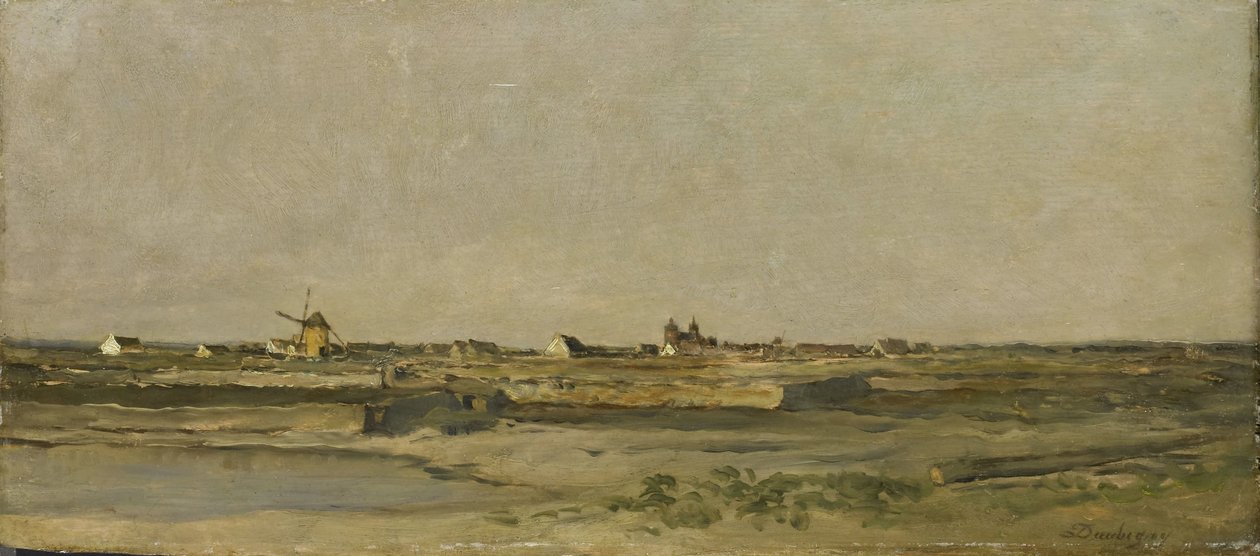 Tájkép alkotó: Charles Francois Daubigny
