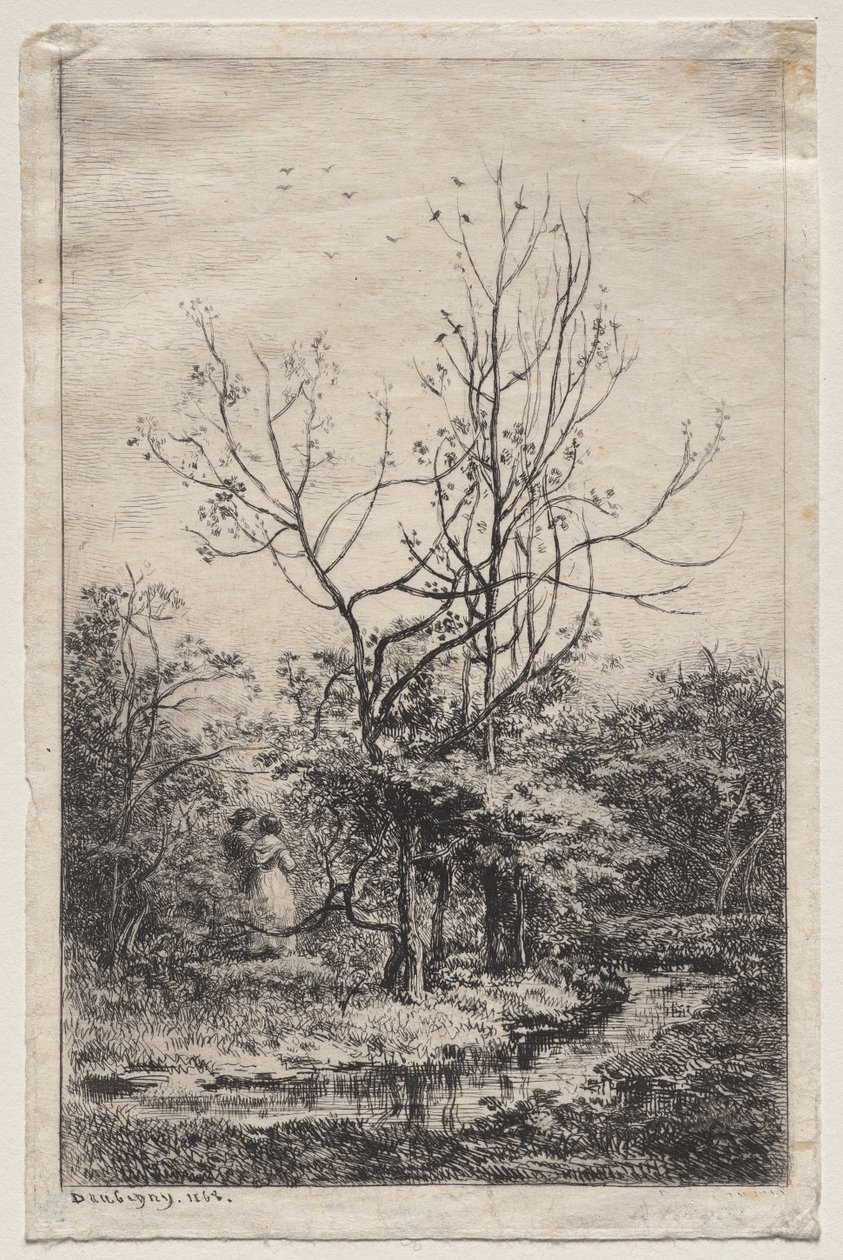 A gyümölcsös alkotó: Charles Francois Daubigny