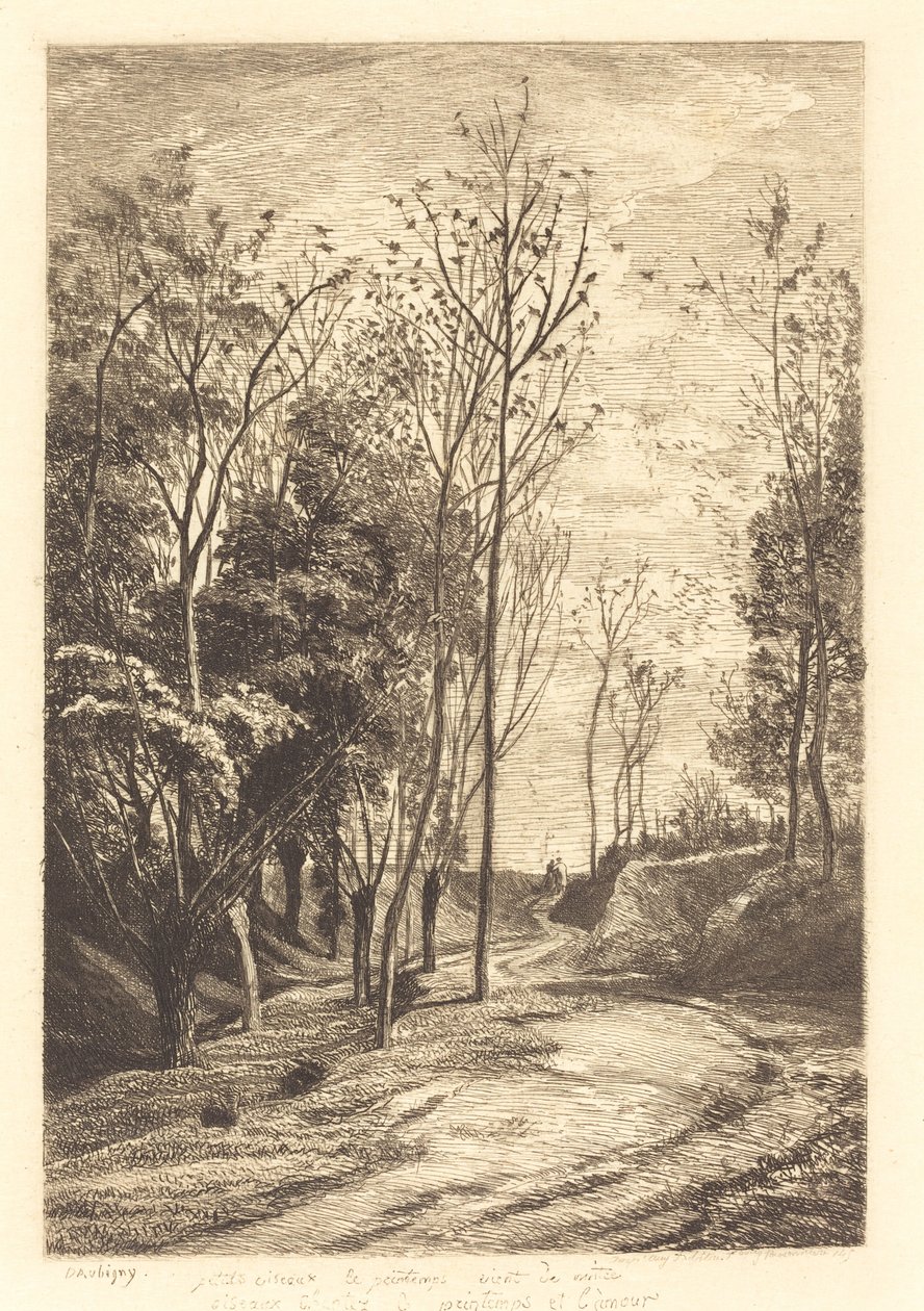 Kicsi madarak alkotó: Charles Francois Daubigny