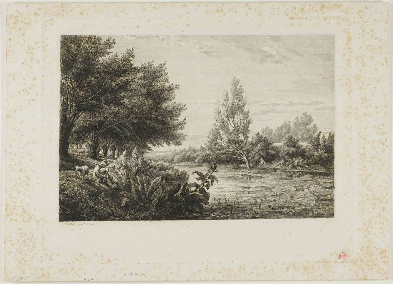 Choisy-le-Roi közelében alkotó: Charles Francois Daubigny