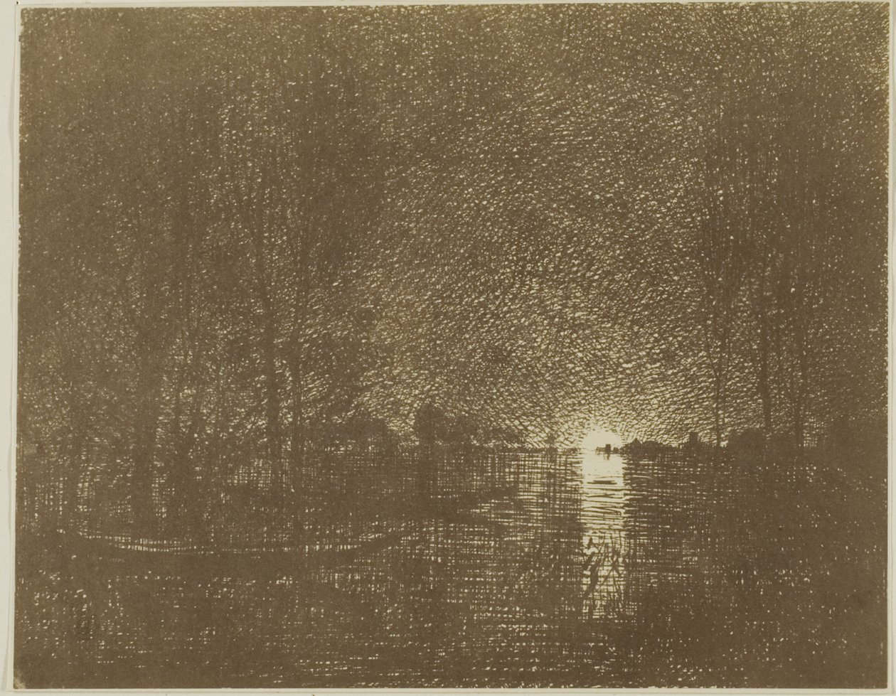 Éjszakai hatás alkotó: Charles Francois Daubigny