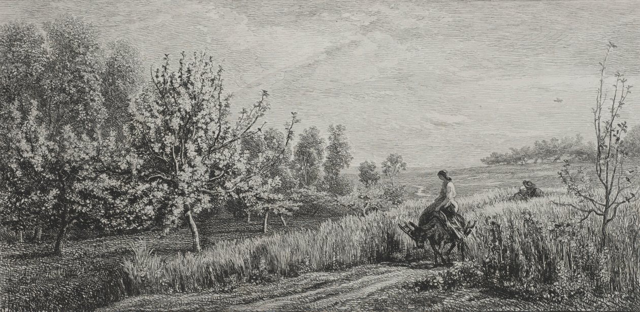 Tavasz, 1857. alkotó: Charles Francois Daubigny