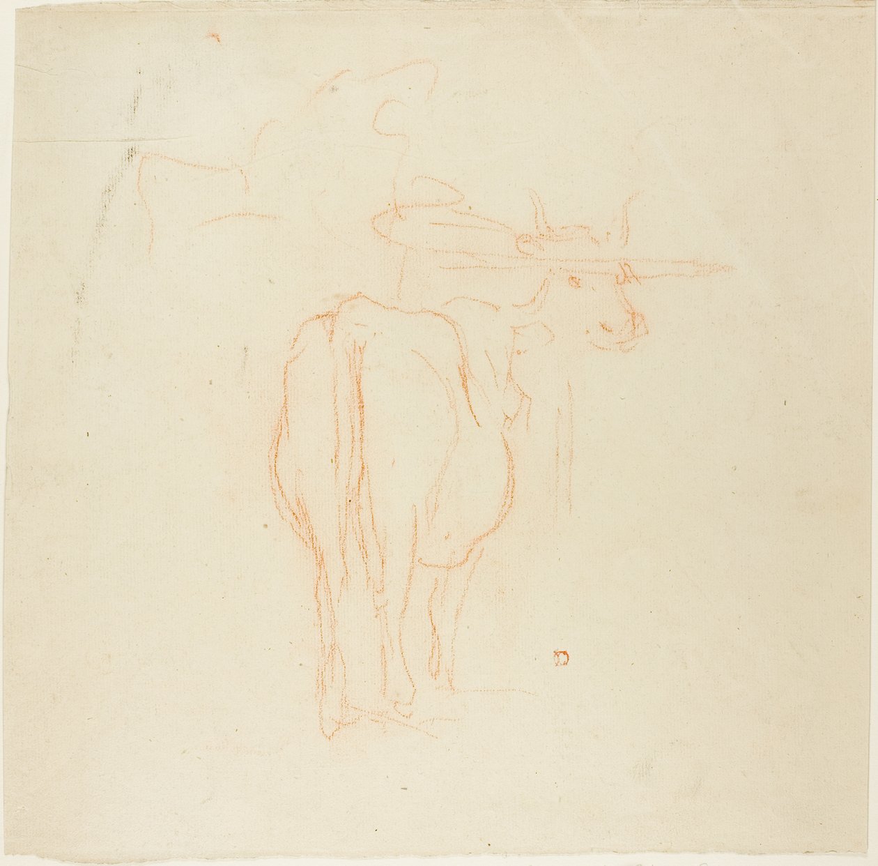 Álló Szarvasmarha alkotó: Charles Francois Daubigny