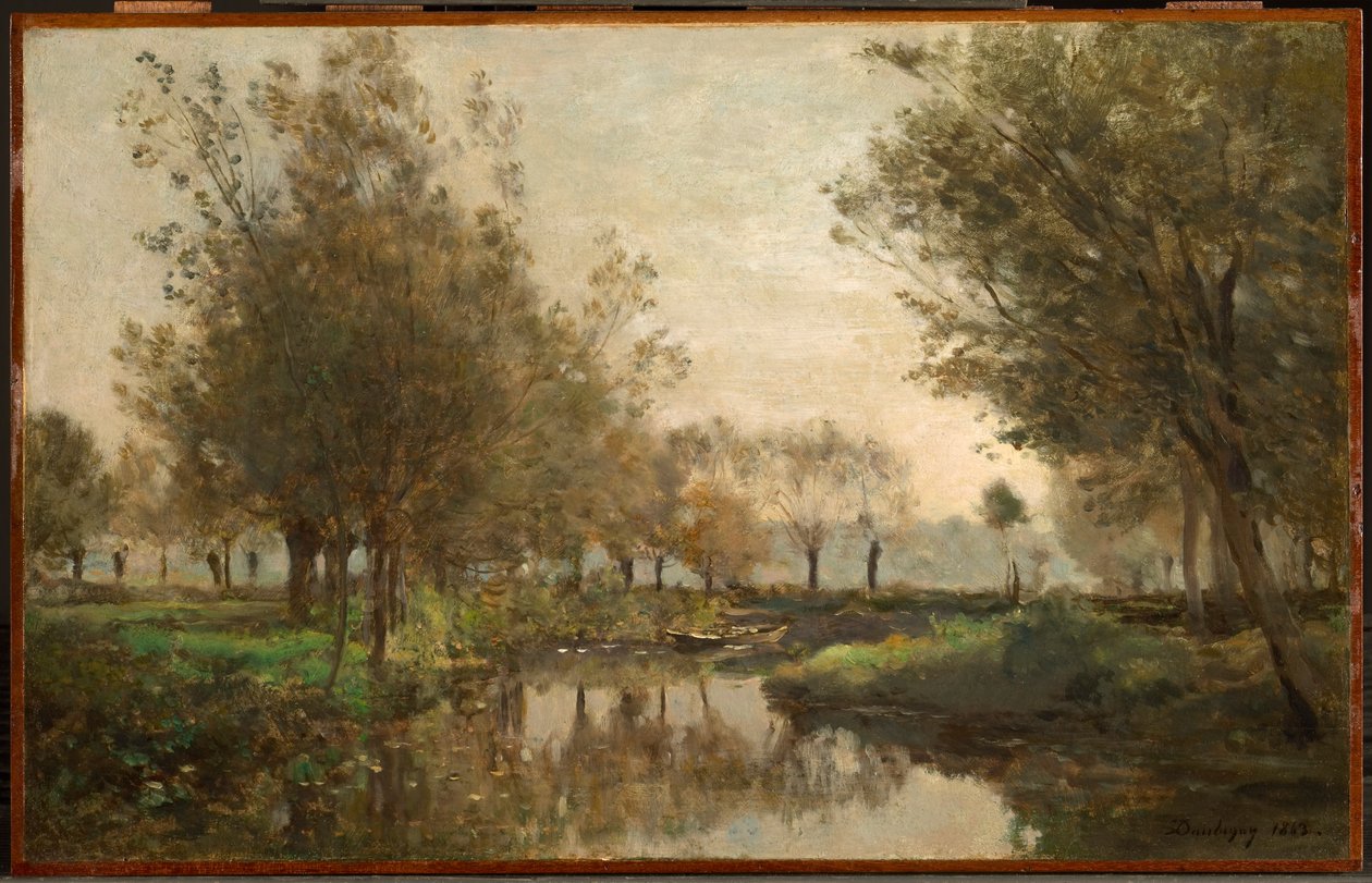 A patak, 1863 alkotó: Charles Francois Daubigny