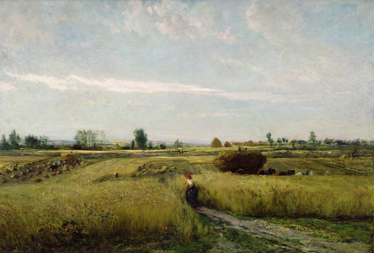 Az aratás, 1851 alkotó: Charles Francois Daubigny