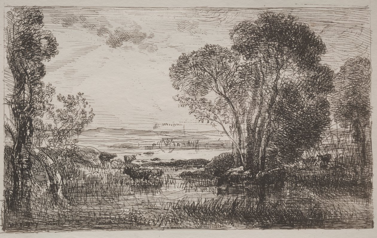 A hidraulikus gép alkotó: Charles Francois Daubigny
