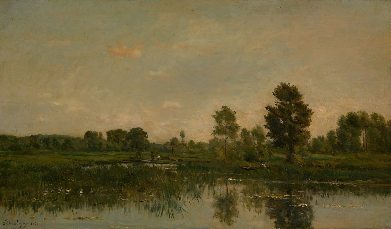 A mocsár, 1871 alkotó: Charles Francois Daubigny