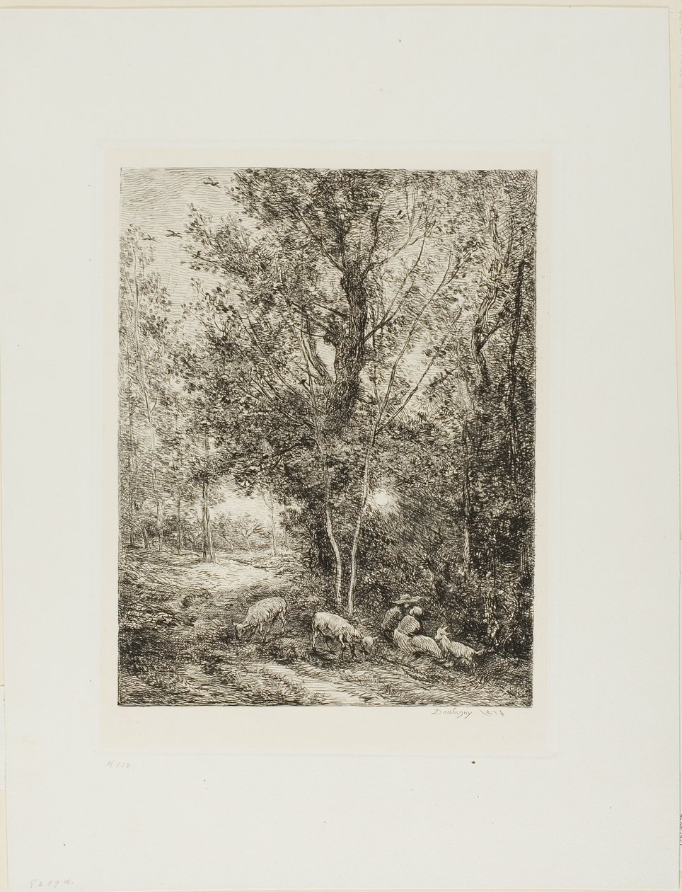 A juhász és a pásztorlány alkotó: Charles Francois Daubigny