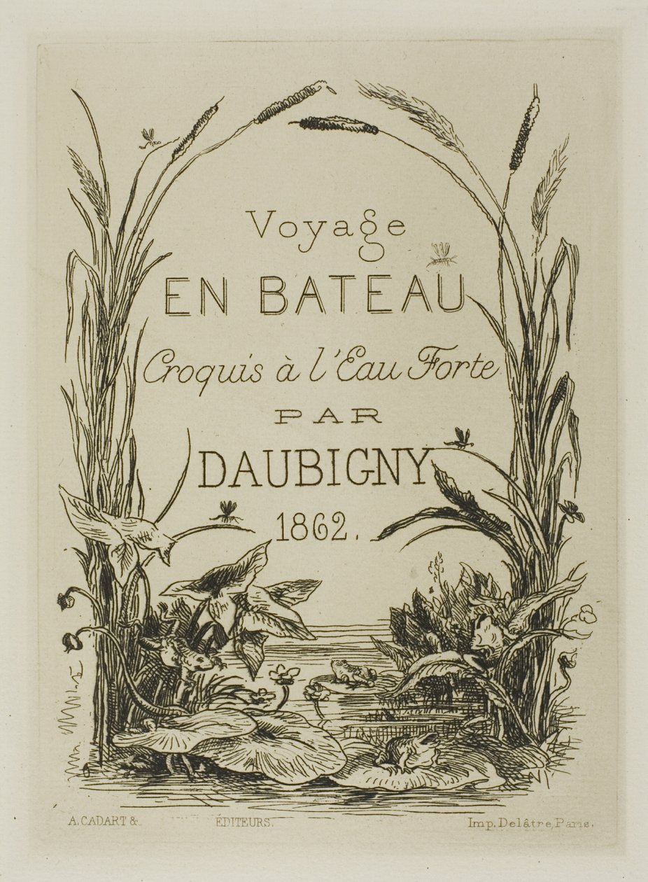 Az album címlapja alkotó: Charles Francois Daubigny