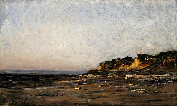 Villerville, Normandia alkotó: Charles Francois Daubigny
