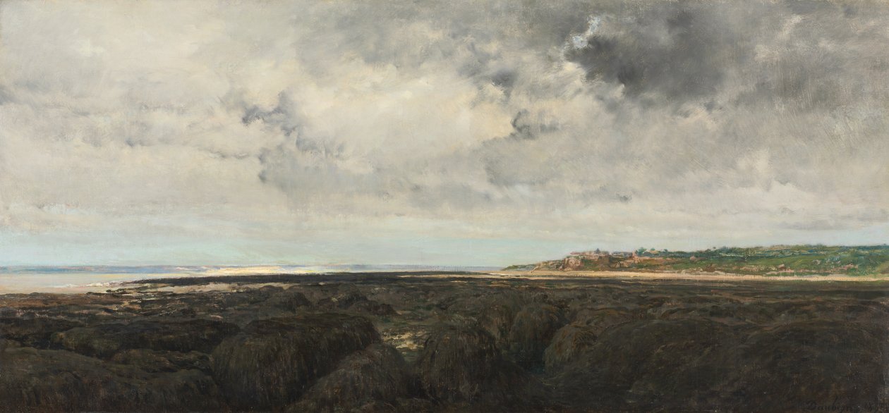 Villerville a Le Ratier-ből látható alkotó: Charles Francois Daubigny