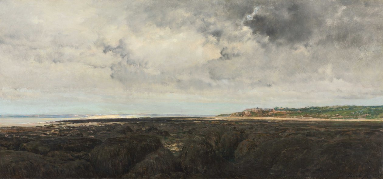 Villerville a Le Ratier-ből látható alkotó: Charles Francois Daubigny