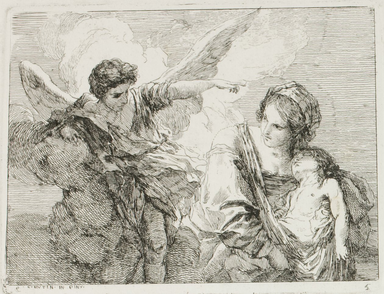 Hagar alkotó: Charles Francois Hutin