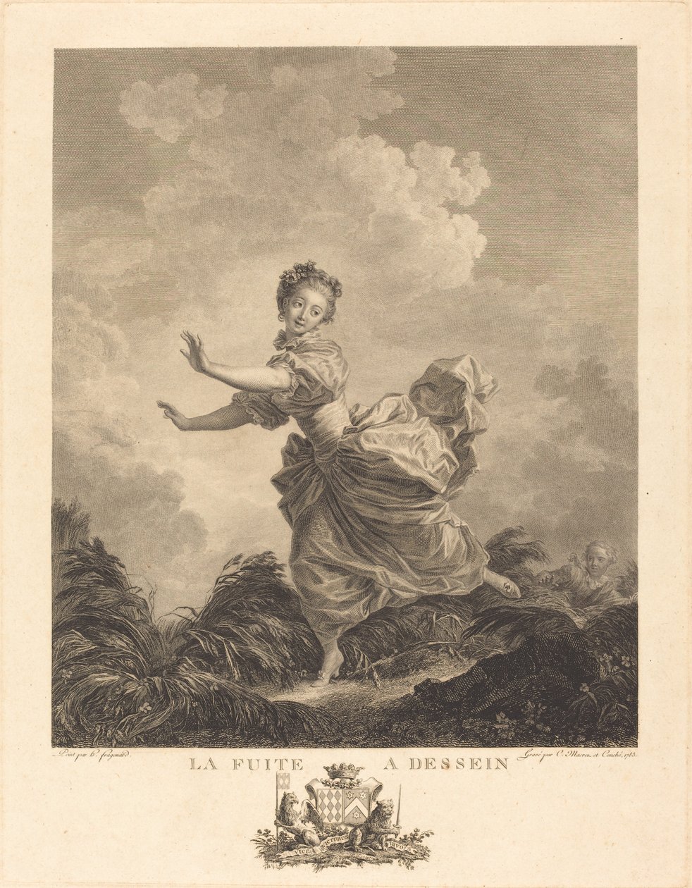Szándékosan kiszivárog alkotó: Charles François Adrien Macret and Jacques Couché after Jean Honoré Fragonard