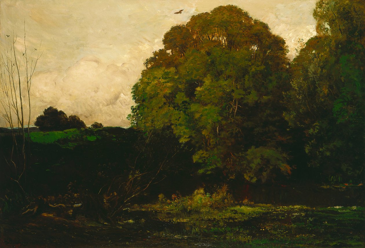 Tó a Morvanban alkotó: Charles Francois Daubigny