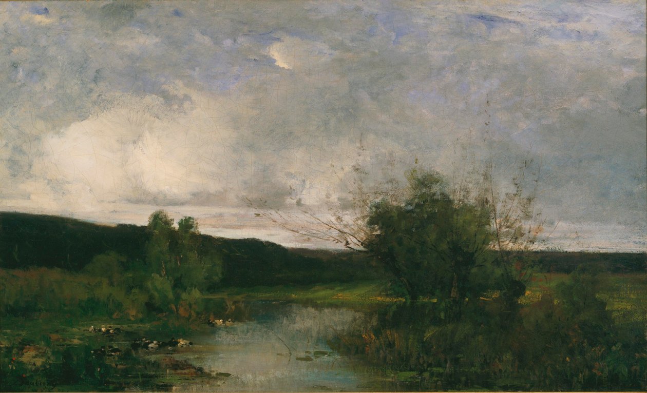 Francia: Après la pluie alkotó: Charles Francois Daubigny