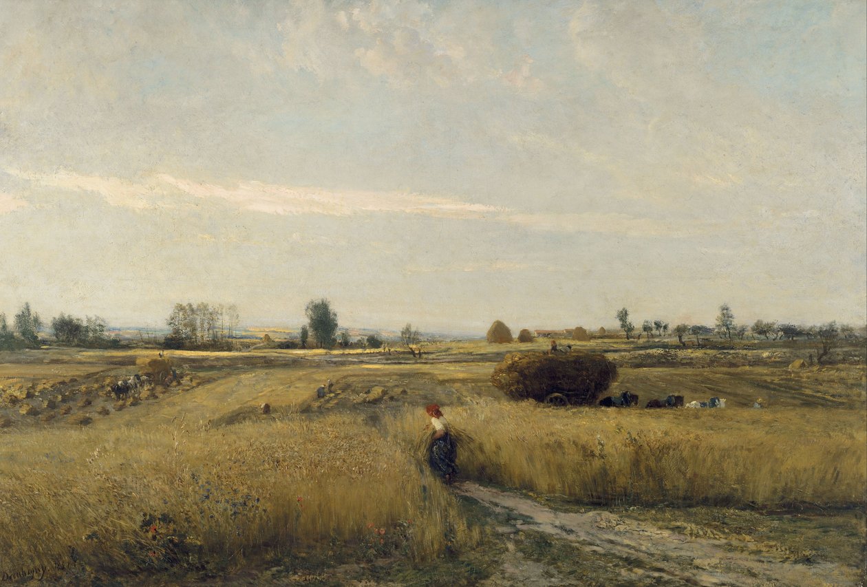 Szüret alkotó: Charles Francois Daubigny