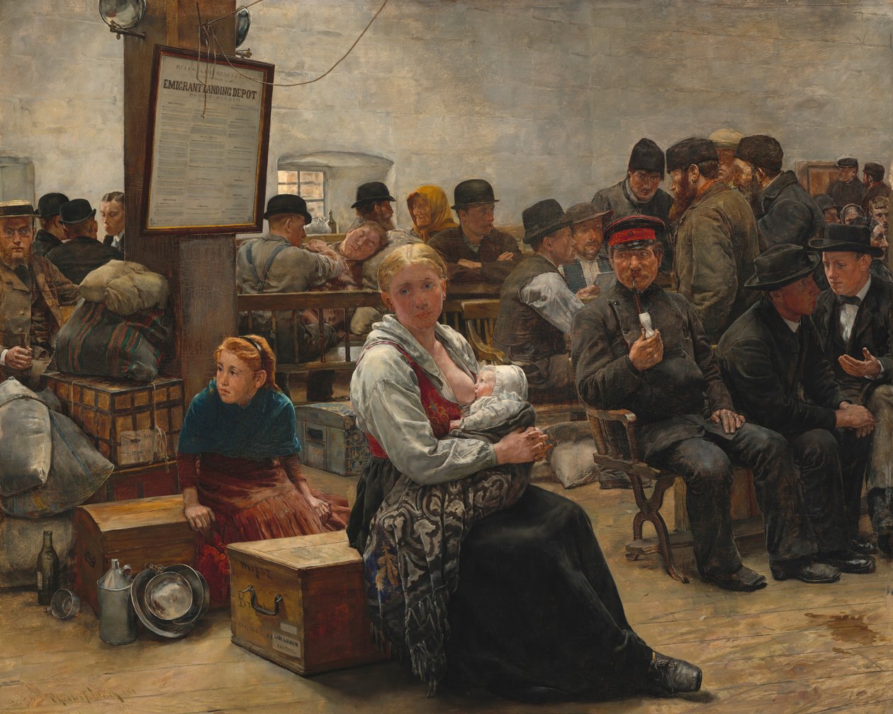 Az ígéret földjén, a Várkertben alkotó: Charles Frederic Ulrich