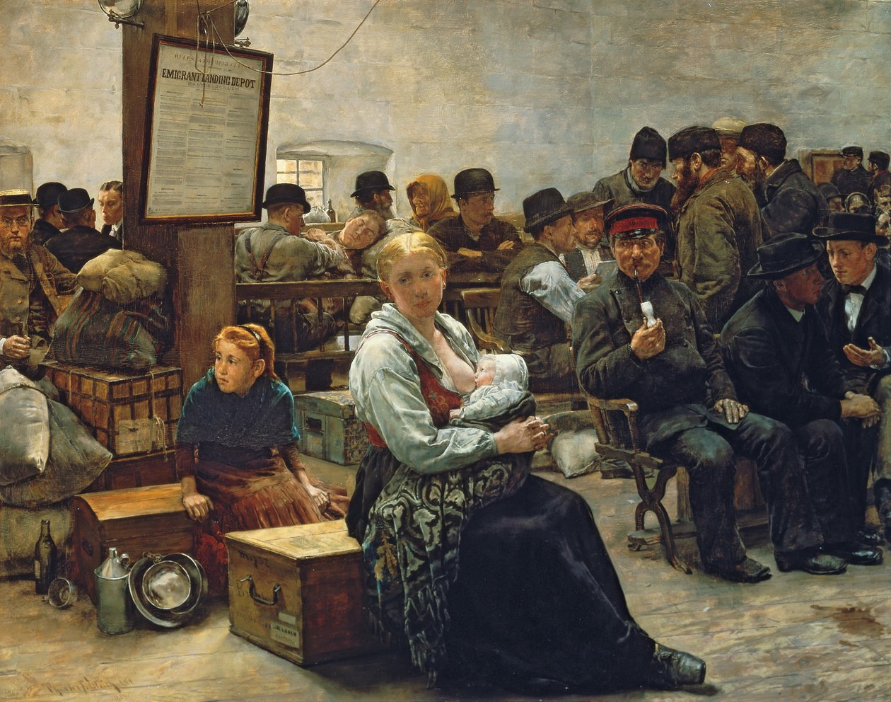 Az ígéret földjén, a Várkertben alkotó: Charles Frederic Ulrich