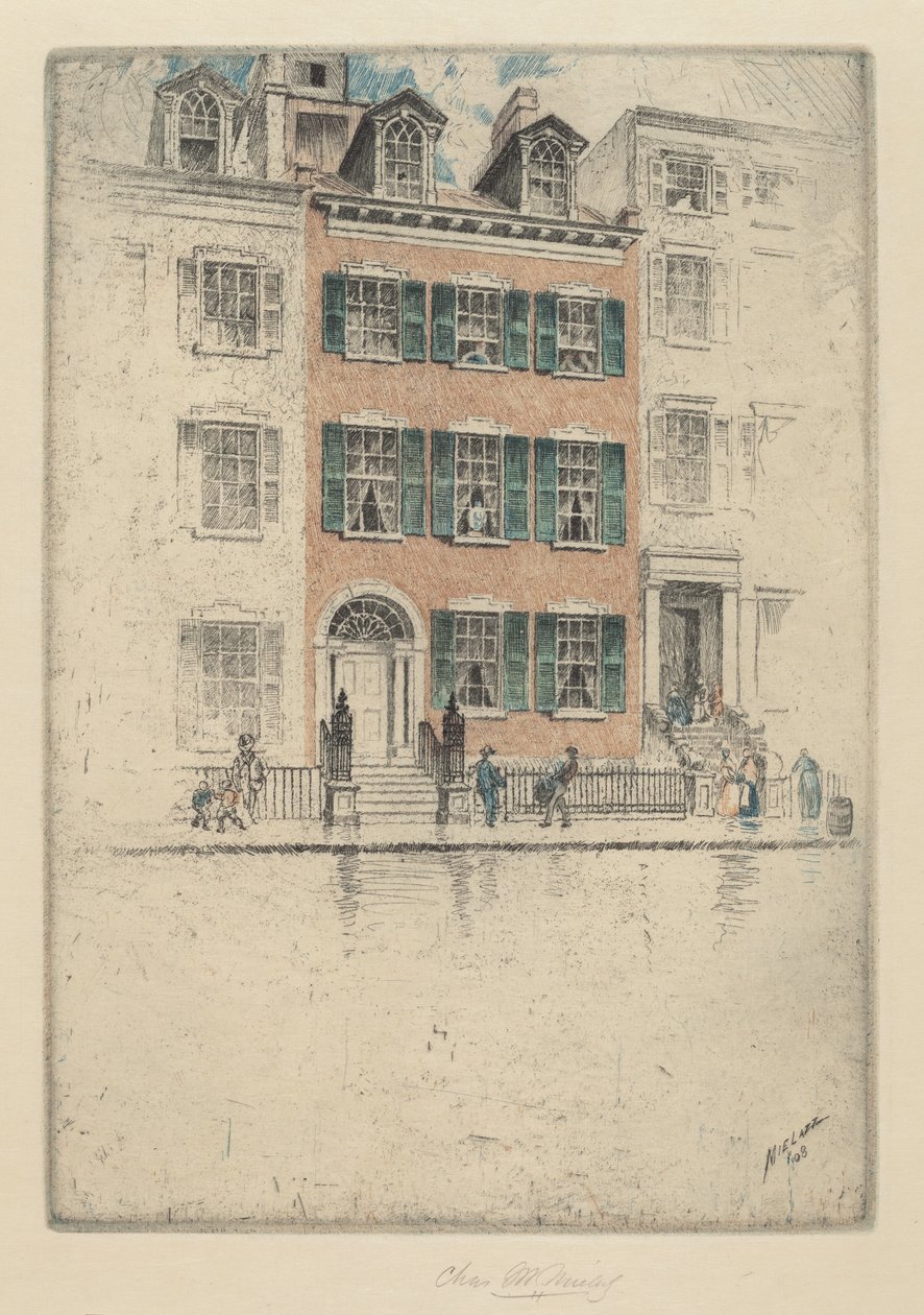 Ericsson háza, Beach Street alkotó: Charles Frederick William Mielatz