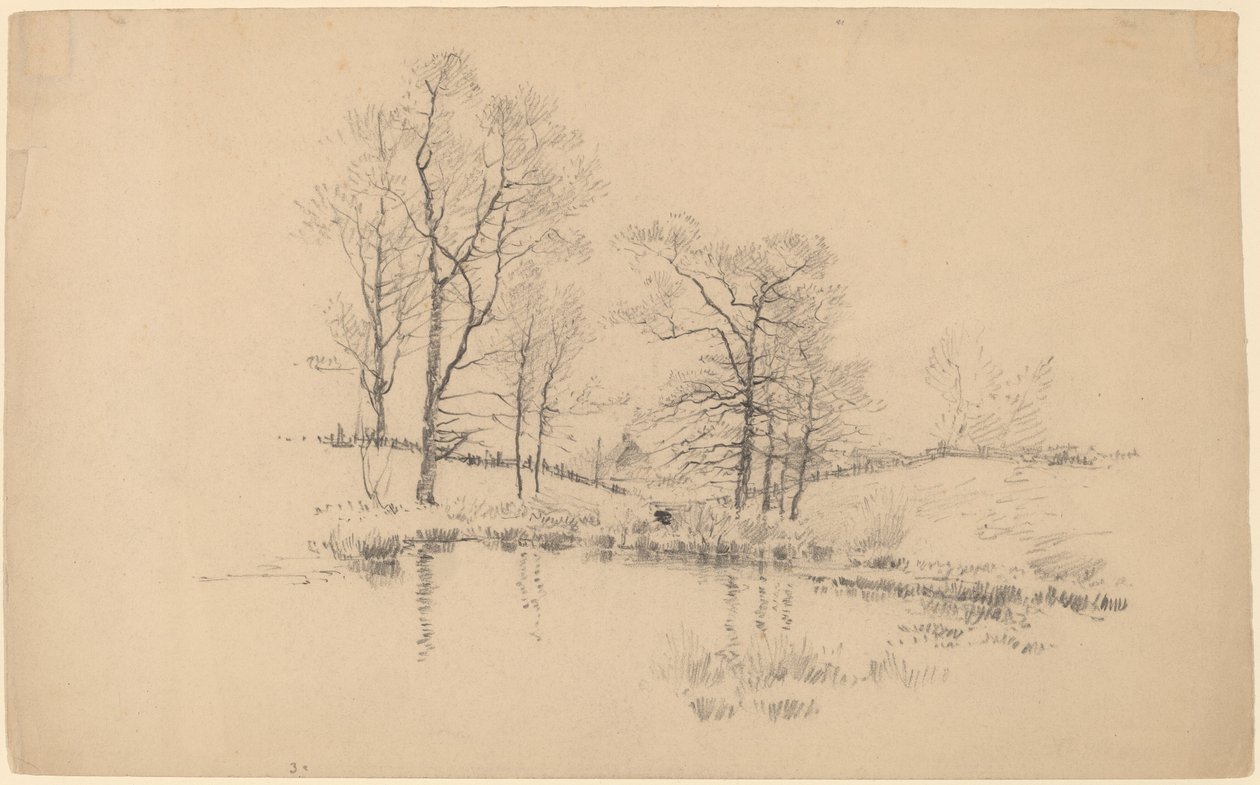 Meadow Pond, New York alkotó: Charles Frederick William Mielatz