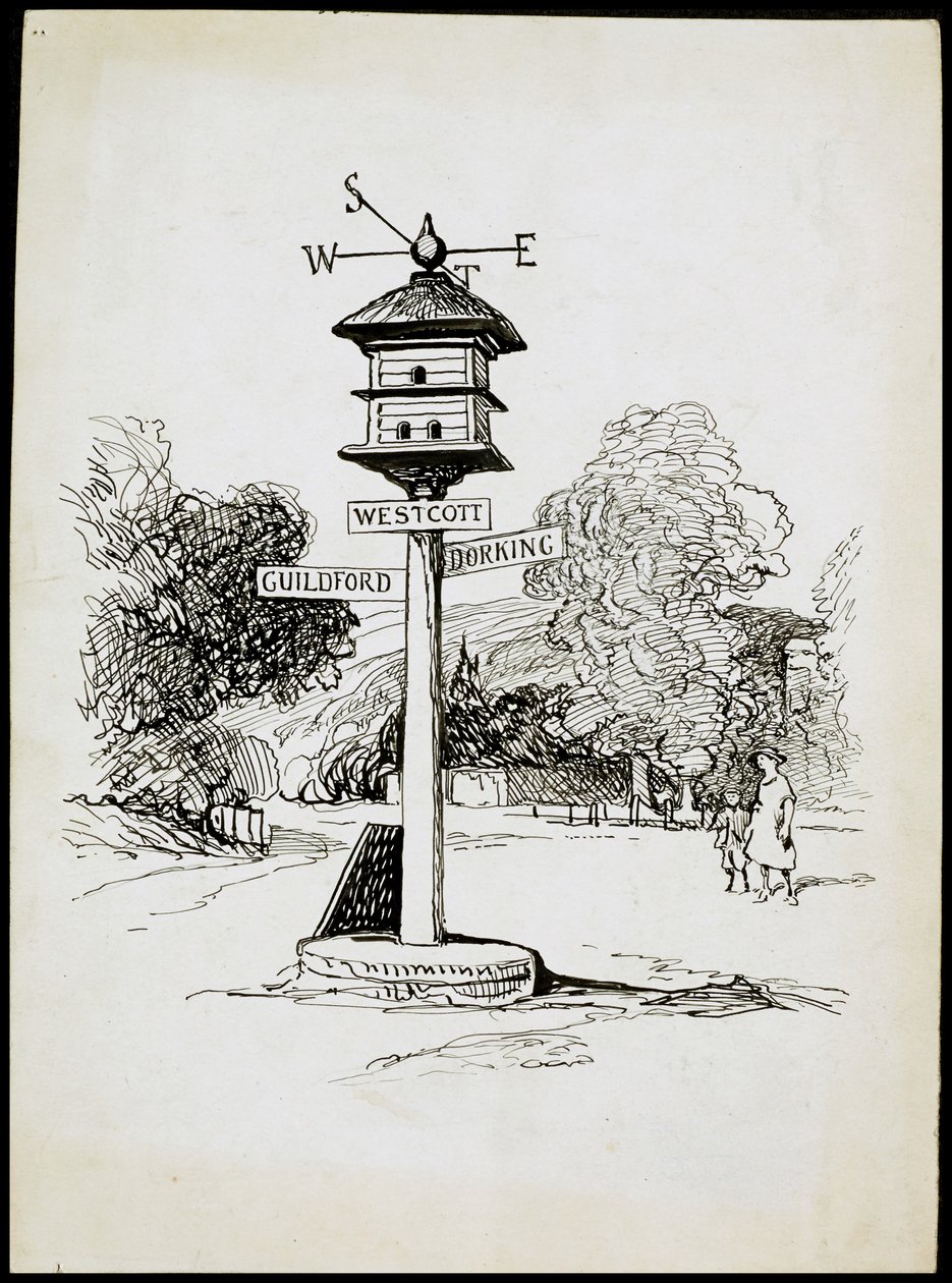 Dovecote, Westcott, Surrey, 1892-1933 alkotó: Charles George Harper